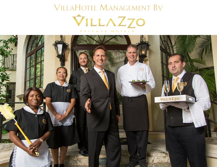 Our dedicated, full-time VillaHotel staff is here to cater to your every need!