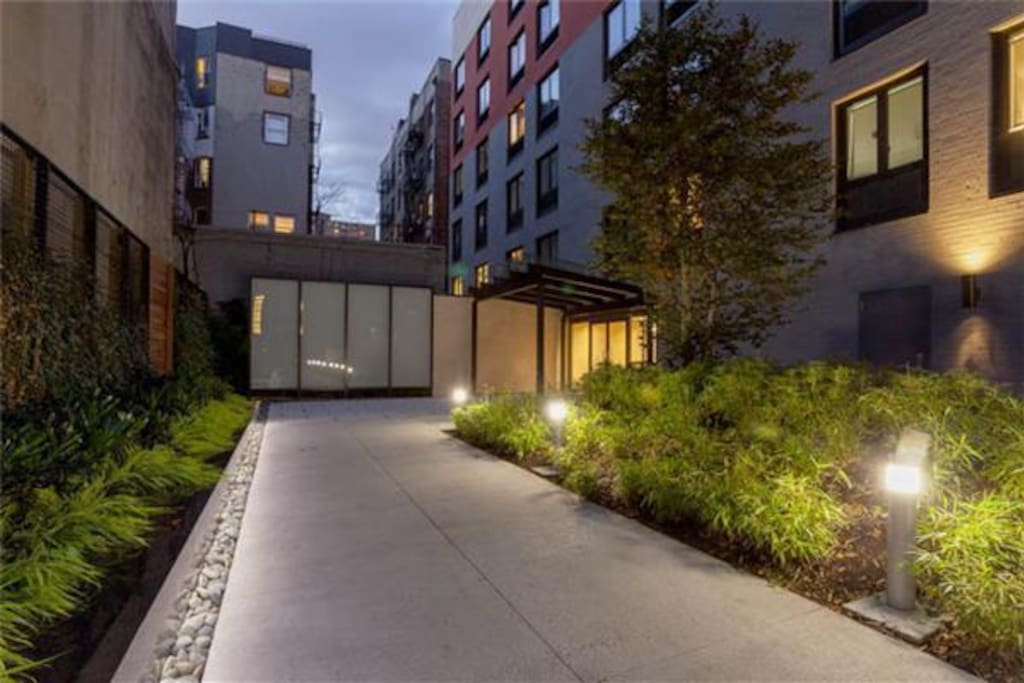 Private Entrance to Building