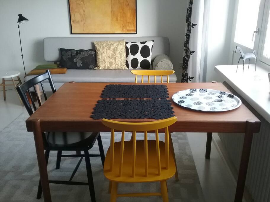 Spacious studio apartment