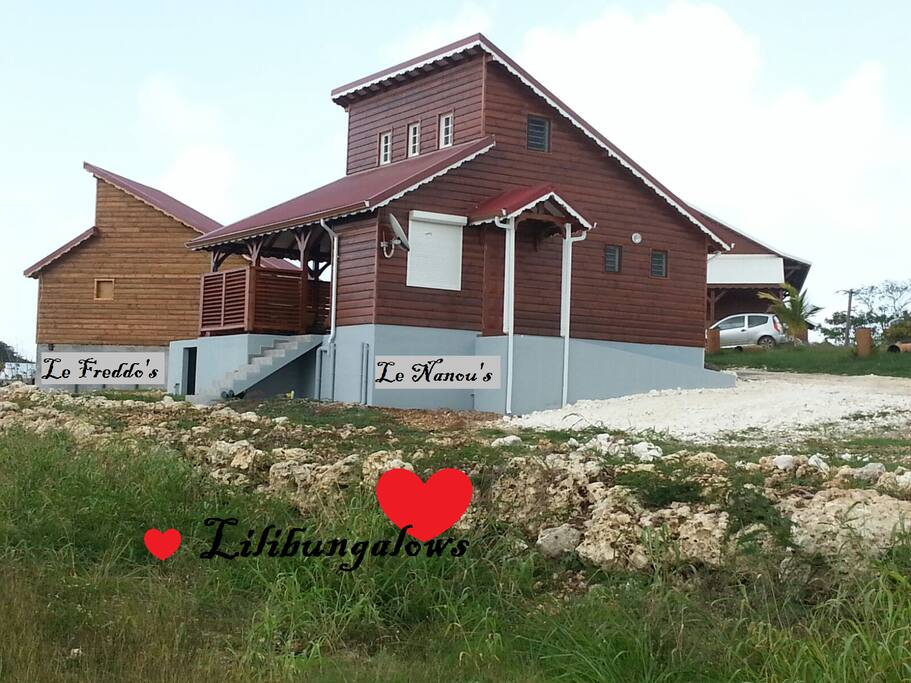 Lilibungalows: le Nanou's et le Freddo's