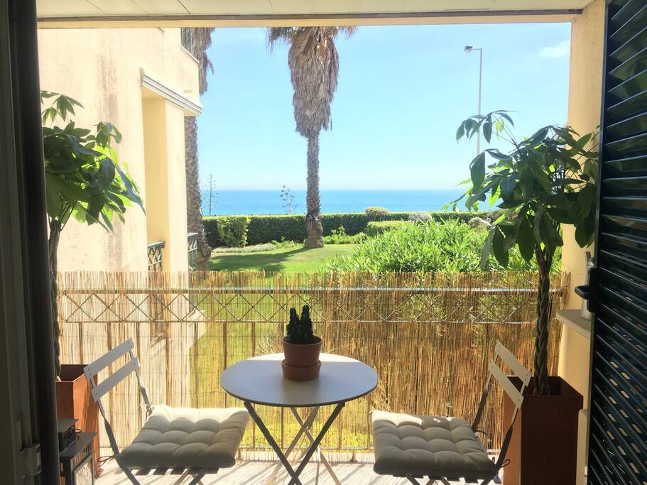 Privilege view from the flat balcony!