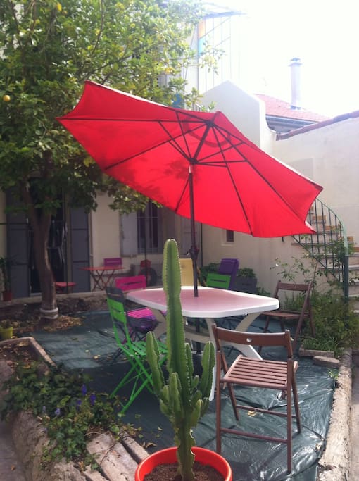 Possibilité du petit déjeuner sur terrasse