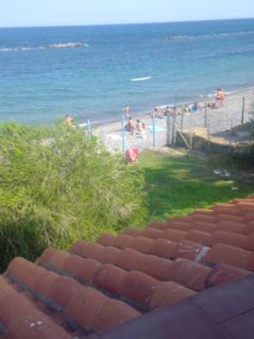 Vista dalla terrazza.