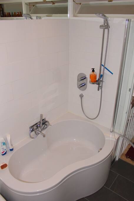 Shower and bath