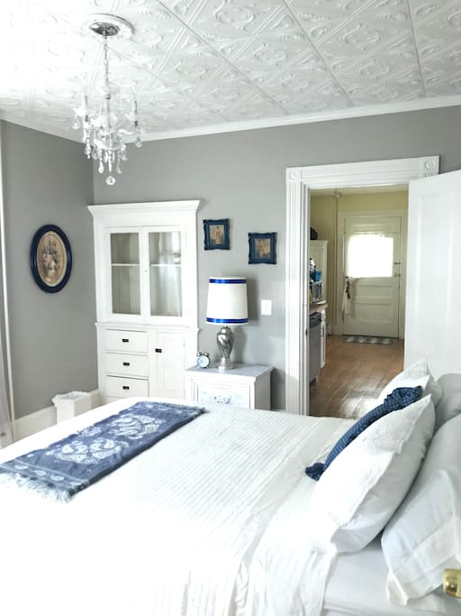 One of the bedrooms