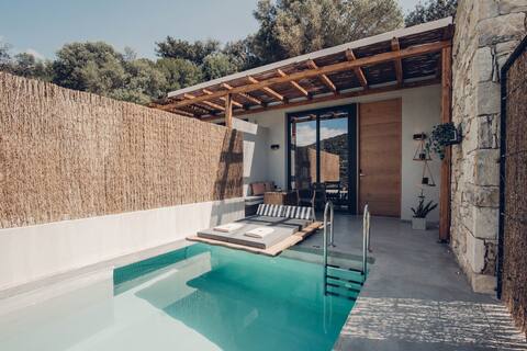 Junior Retreat with Private Pool & mountain view