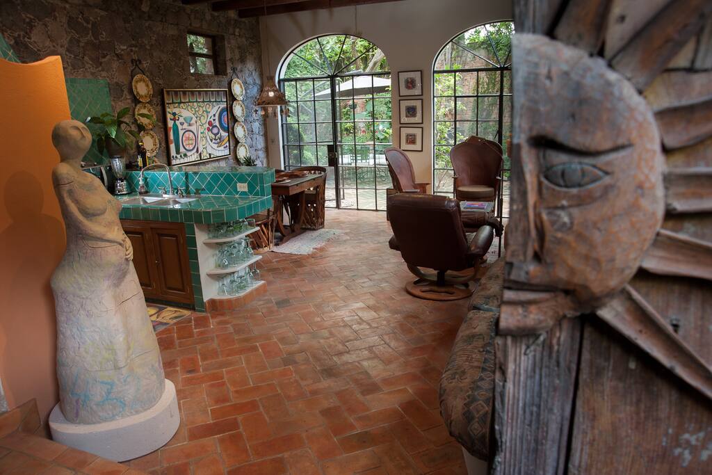 View from front door to Patio.