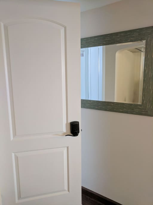 Separate private entrance