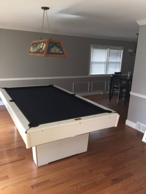 Pool Table Main Floor