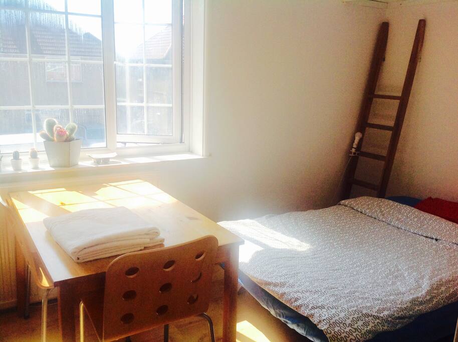 Same big bedroom from different angle.