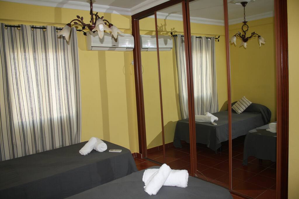 Habitaciones completas y confortables, para sentirte como en casa.