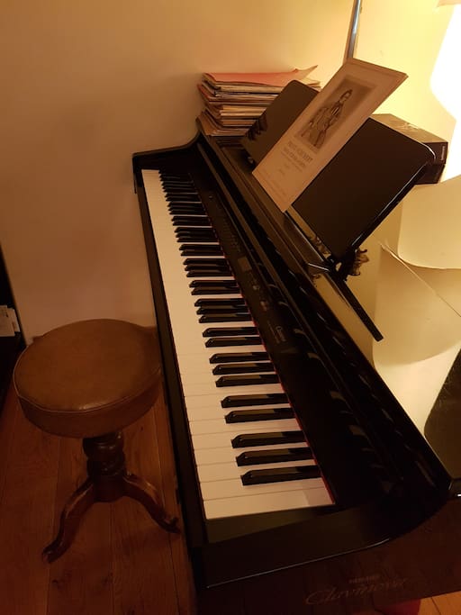 Our Clavinova grand piano