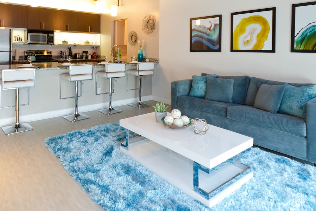 Beautiful living room space