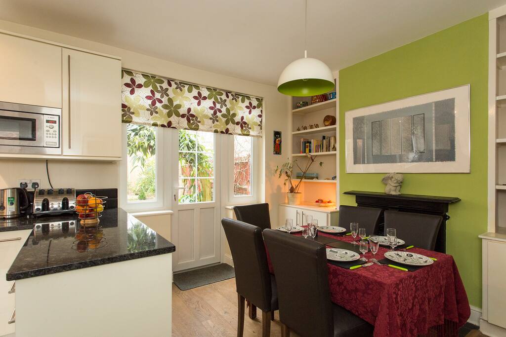 Open plan kitchen