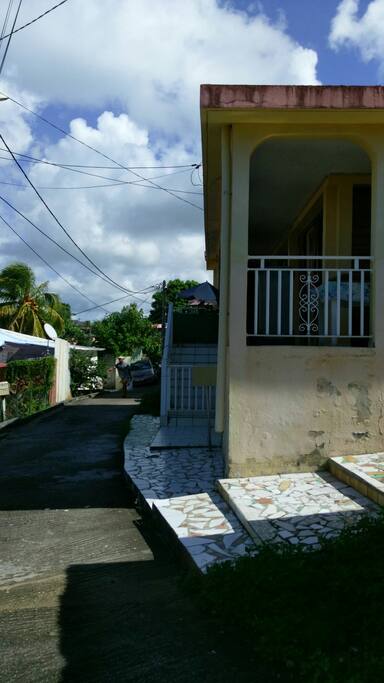 Rue où se trouve la maison