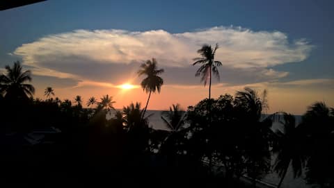 Appartement direct on the Beach,Breeze Beach Bung.