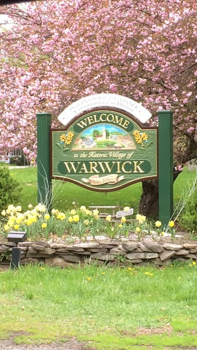 Majestic, charming town of Warwick NY in upstate NY ( just one hour to NYC).