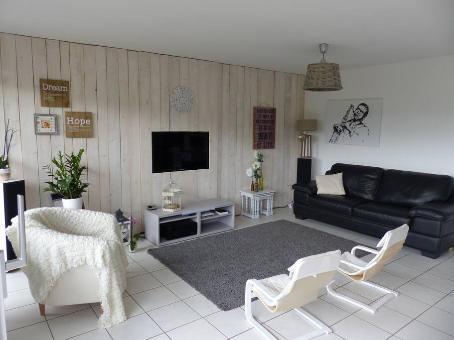 Big and charming living room
