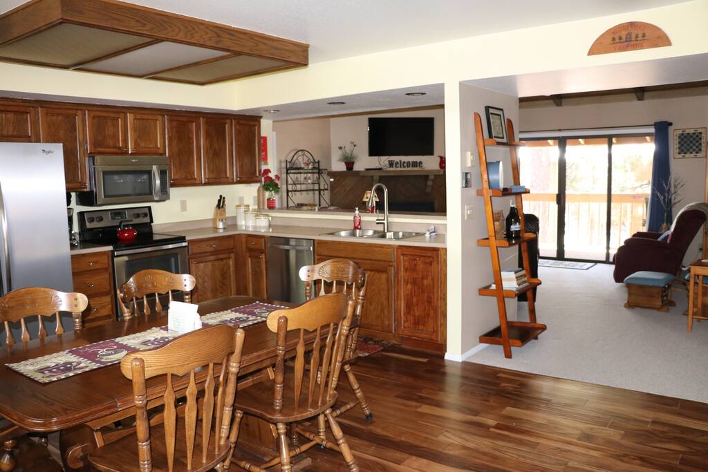 Kitchen & Great Room from Entrance