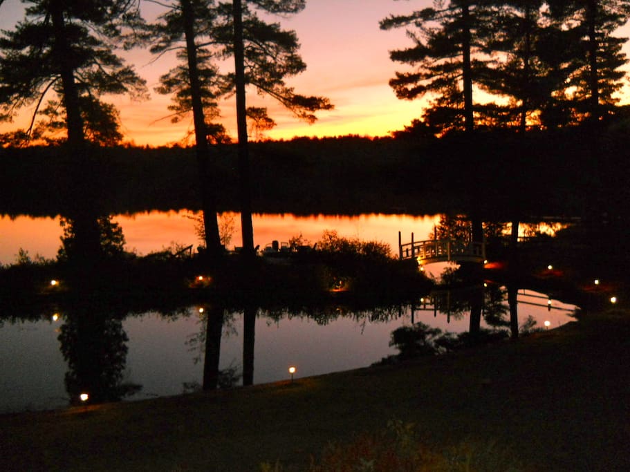 Sunset on Lake