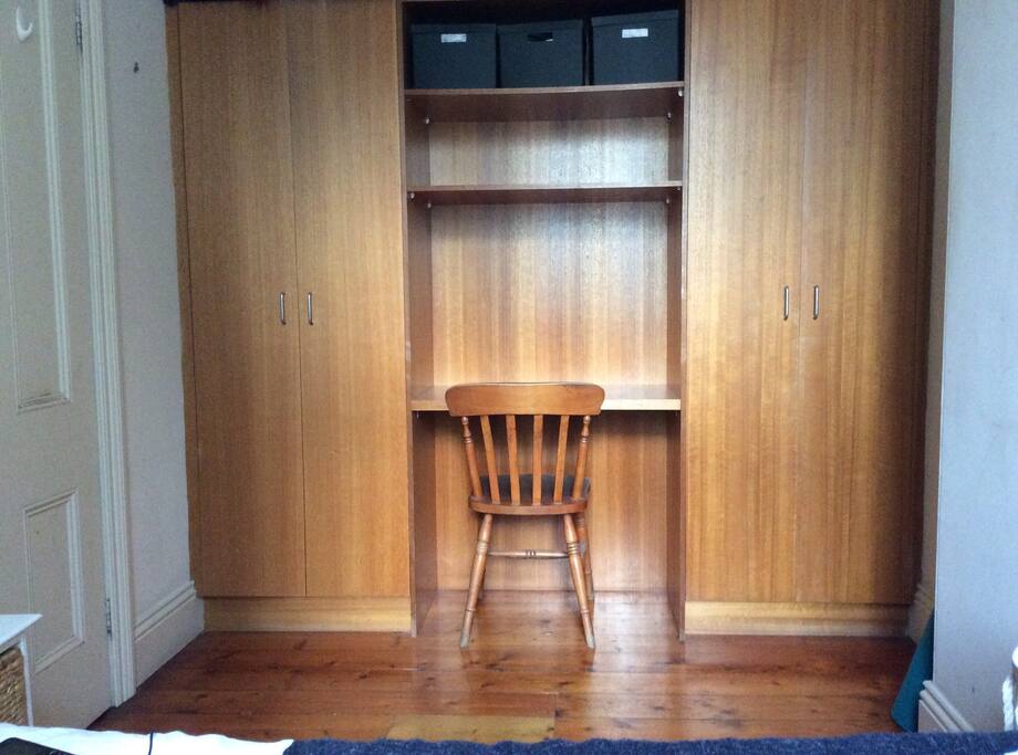 Bedroom desk/wardrobe