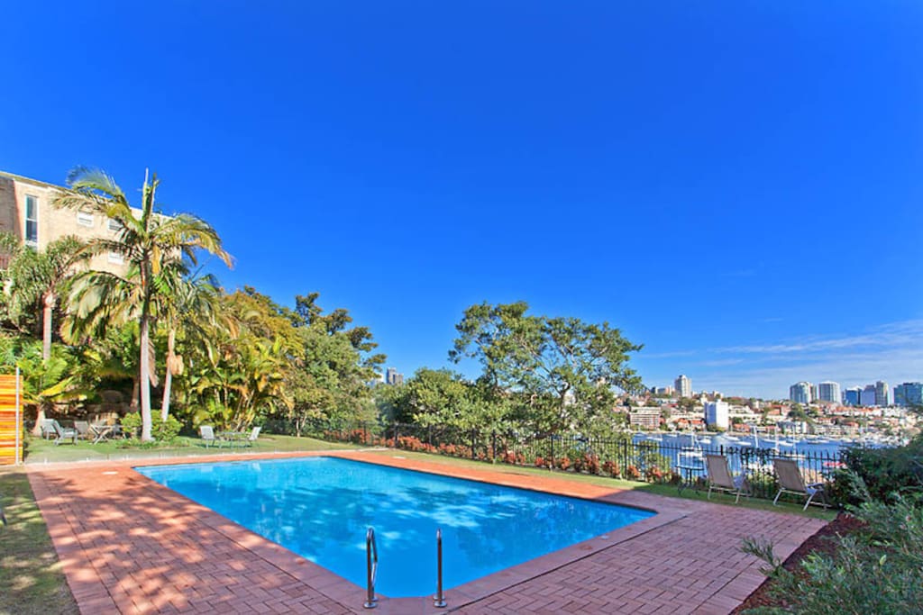 Pool and garden