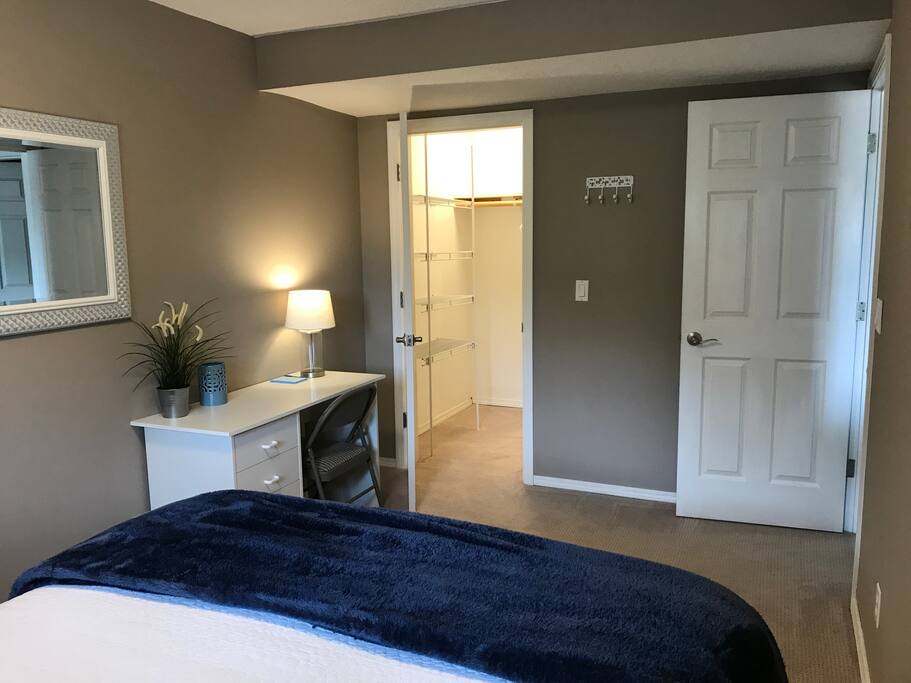 Closet available