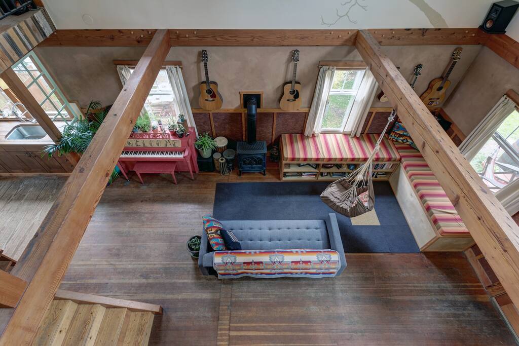 All reclaimed timberframe construction.