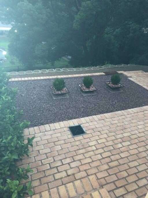 Private outside area
