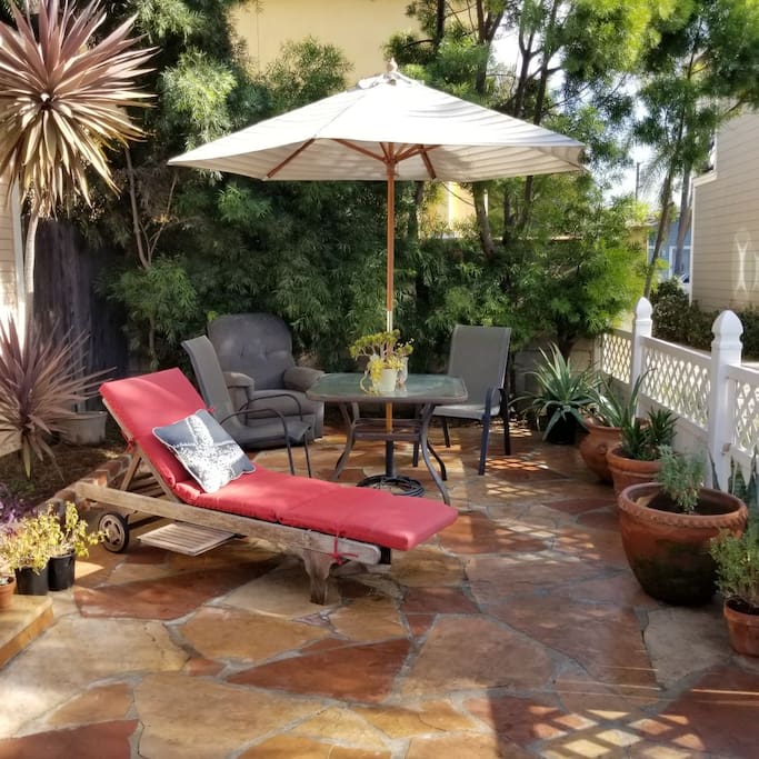 front yard patio
