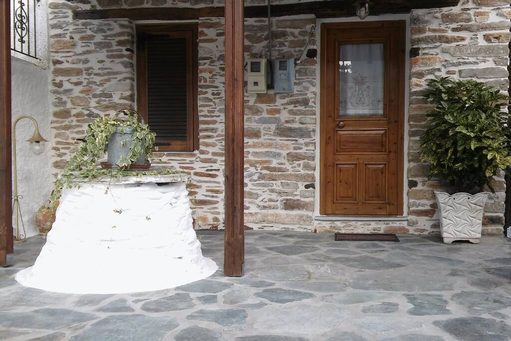 The entrance
