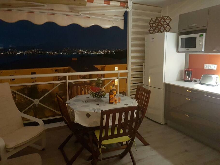 La vue de nuit