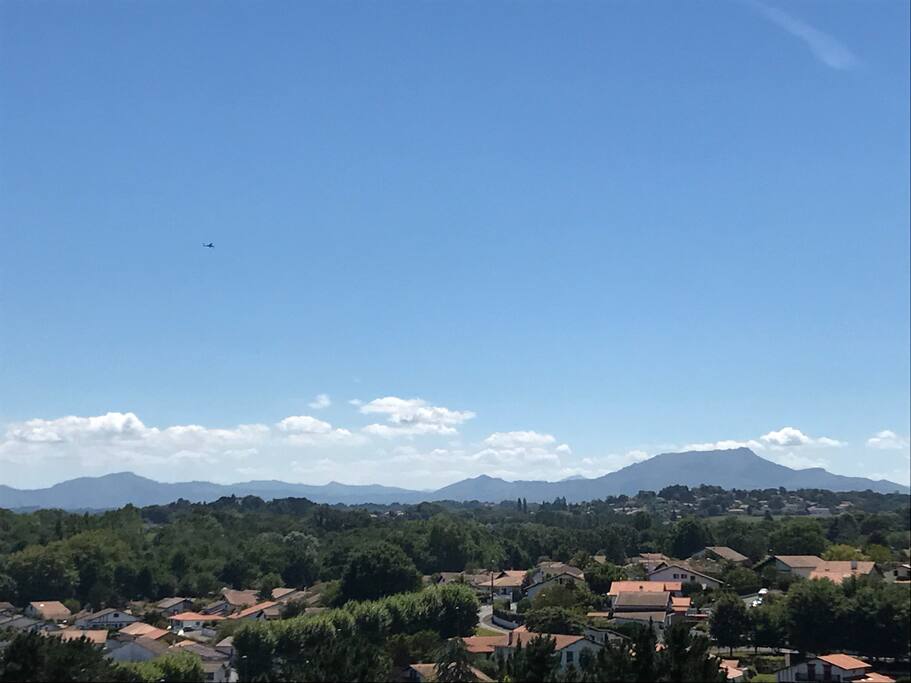 Vue sur la Rhune