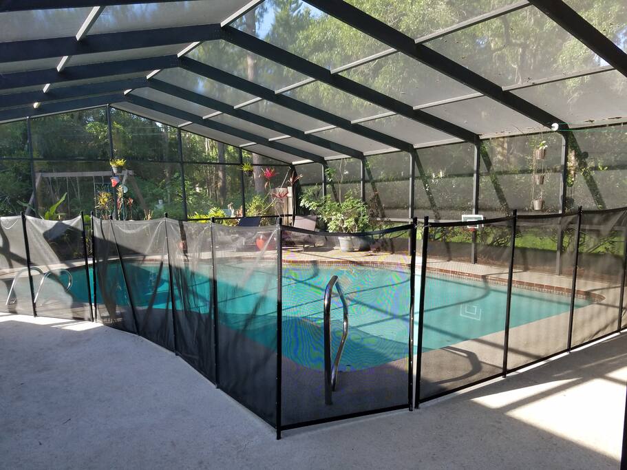 Daytime by the pool.