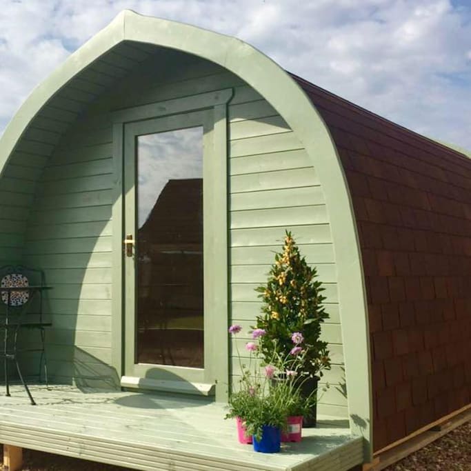 Camping pod fun
