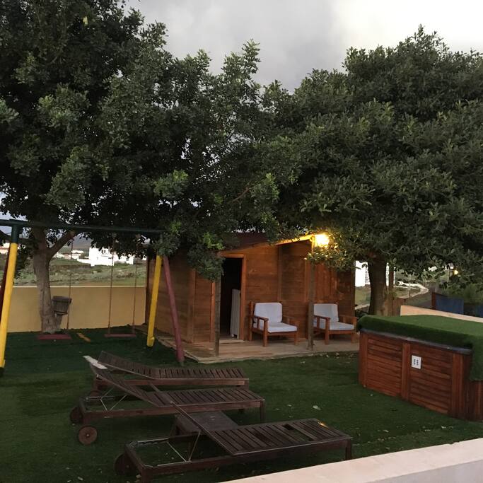 Zona de ocio jardines