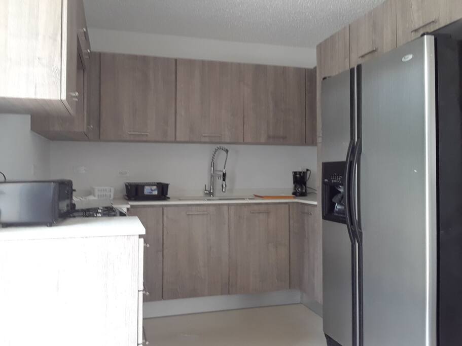 comfortable kitchen equipped for 8 guests