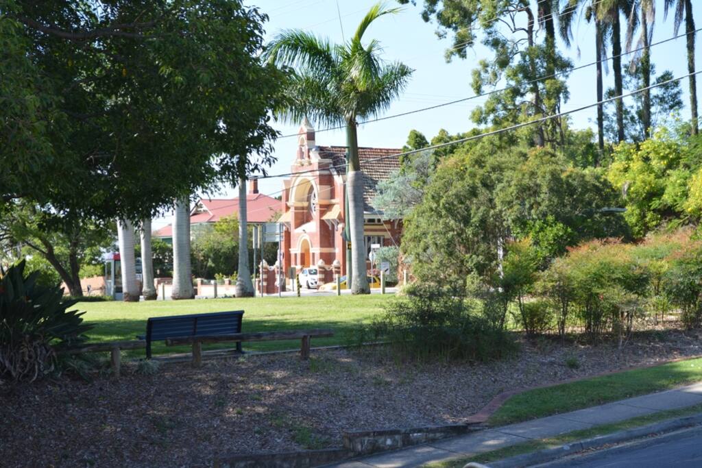 Enjoy BBQ in the park with views of Brisbane City