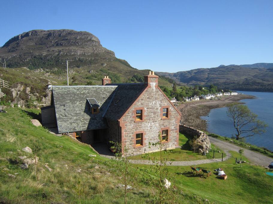 5 minutes walk to the village