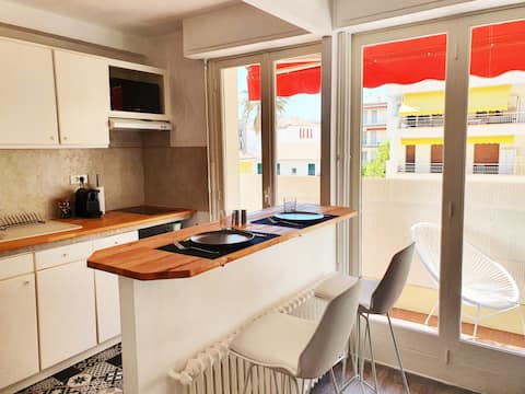 Studio tout confort à 2 pas de la mer