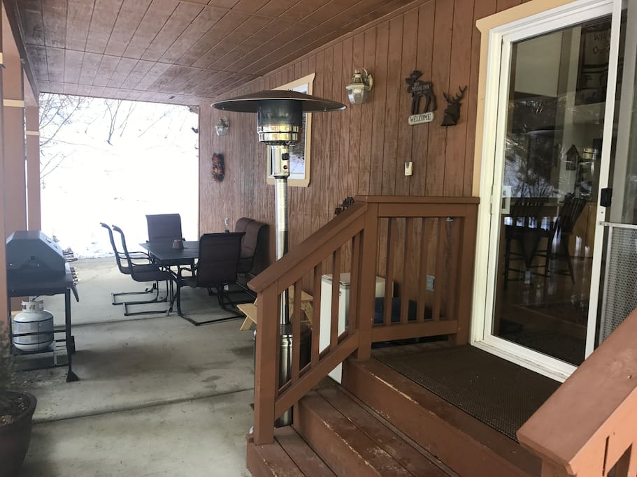Covered patio