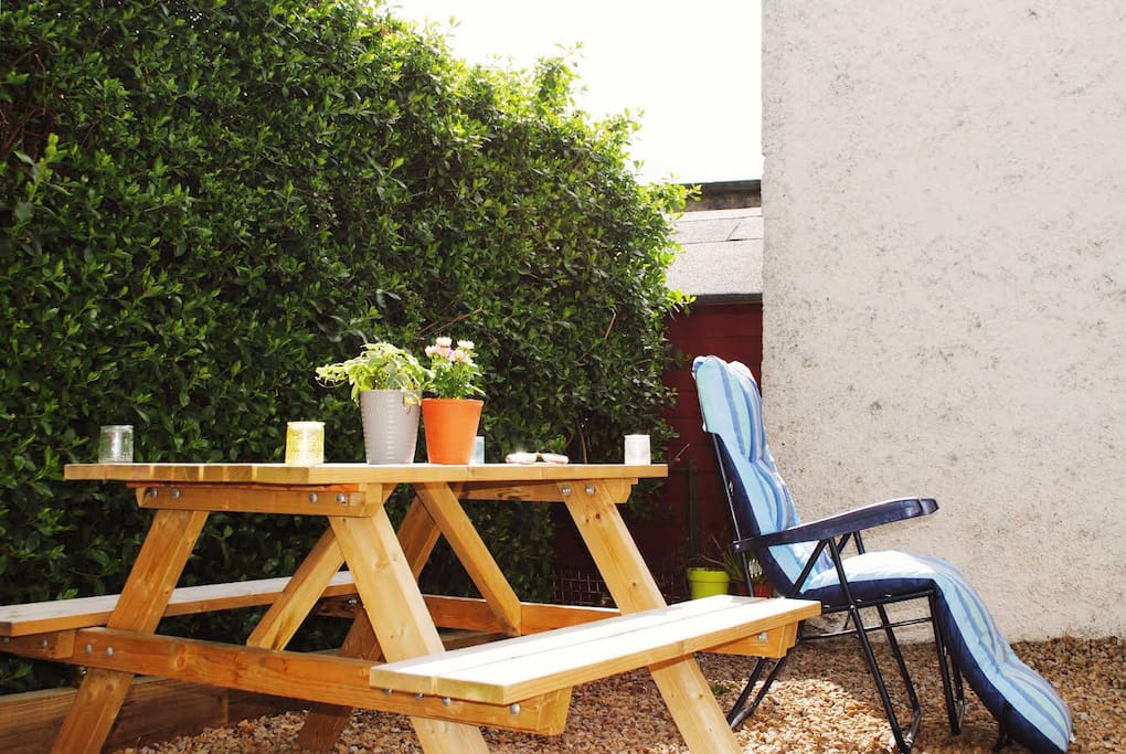 Back garden