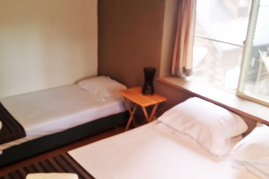 Rm 201 King + Single size beds
