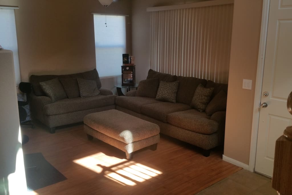 Great Room. Note: This tranquil home has no TV's