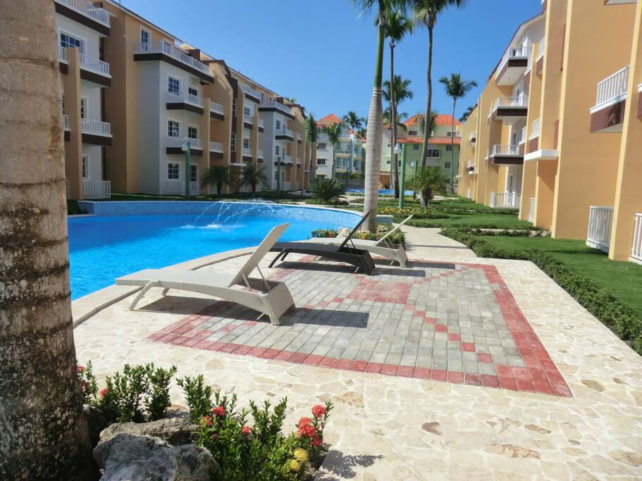 pool and social area