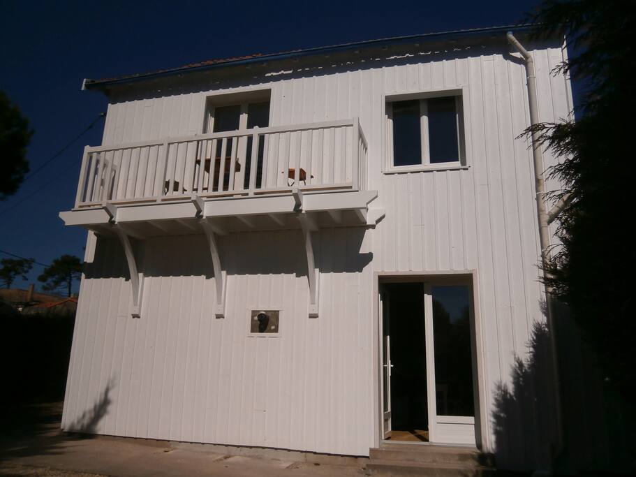 façade bois type cabane de pêcheur