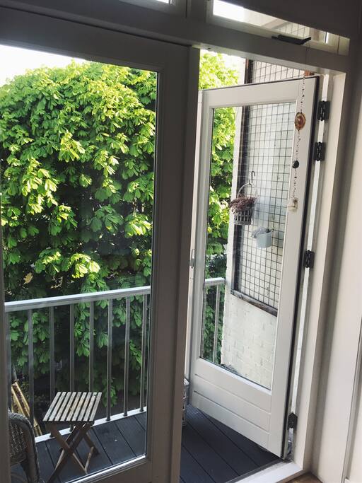 Typical amsterdam balcony