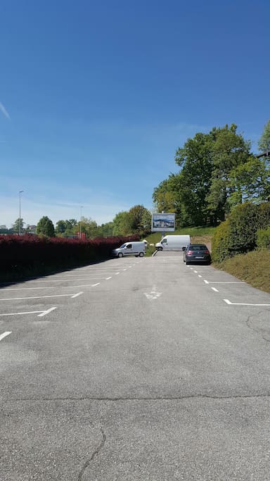 Parking devant