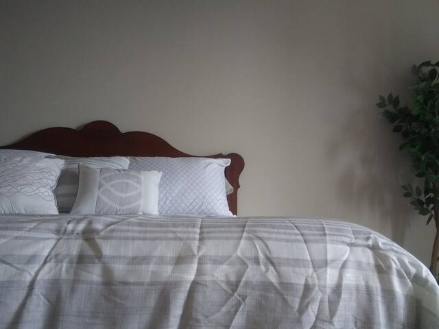 Big room W/ Private Bathroom, a block from Metro.