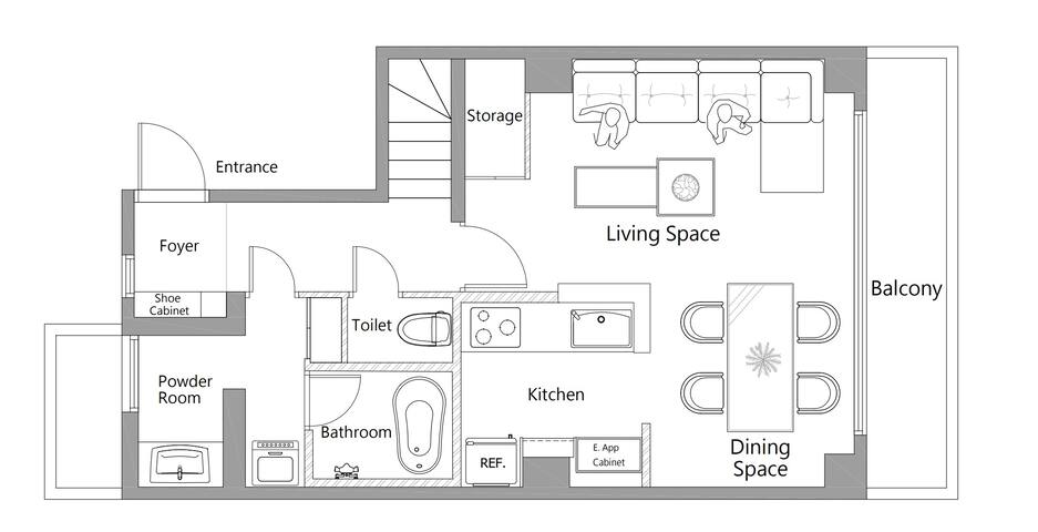 Lux 2BR Penthouse/Imperial Palace/7Pax/3mins Sub gallery image 5